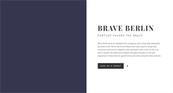 Desktop Screenshot of braveberlin.com